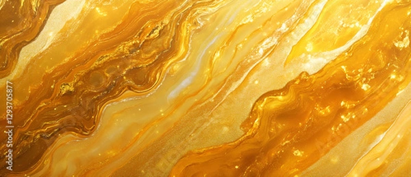 Obraz close-up of luxurios golden marble structure; astonishing luxurious & elegant glow