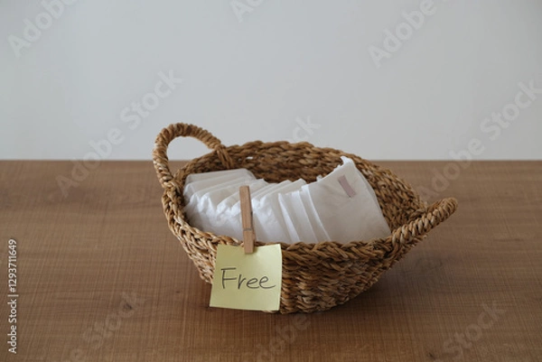 Obraz ナプキンの無料提供