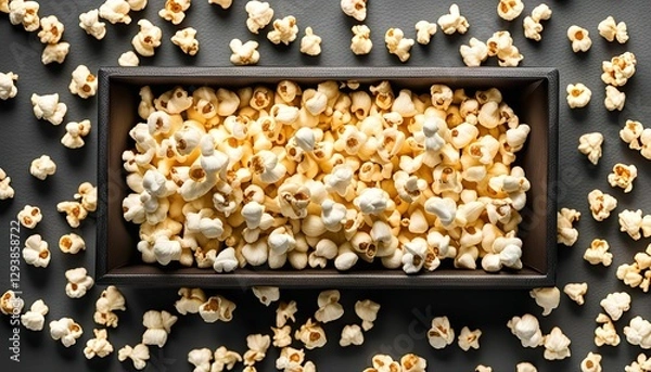 Obraz Popcorn in a Box