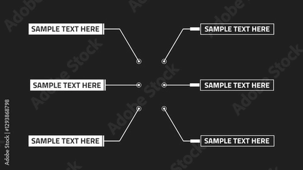 Fototapeta Call Out (Single Text Line)