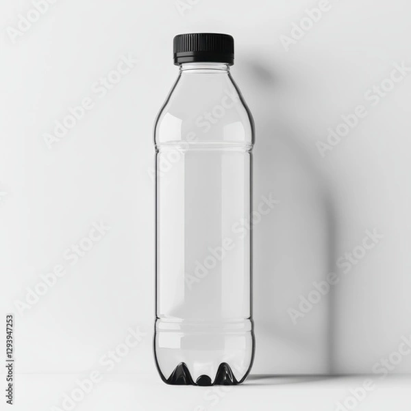 Obraz Water bottle on isolated background