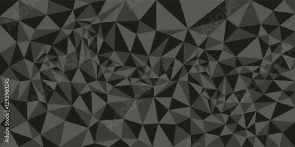 Obraz black,bluse grey triangle pattern vector