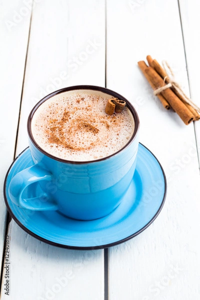 Obraz cocoa and cinnamon sticks