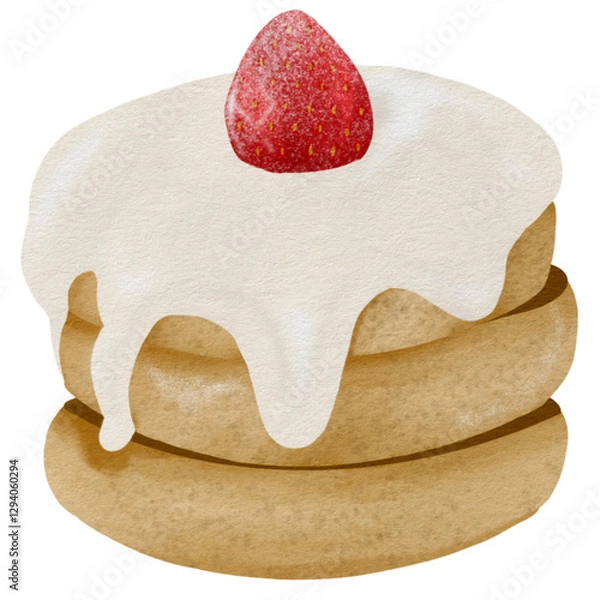 Fototapeta Souffle pancakes