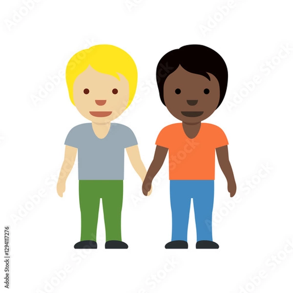 Obraz Friends Holding Hands 