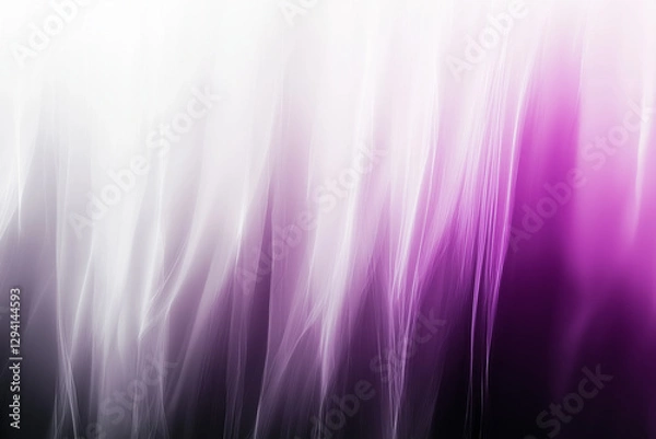 Fototapeta Abstract Purple and White Flowing Lines with Silky Vertical Motion Texture - Wallpaper Background