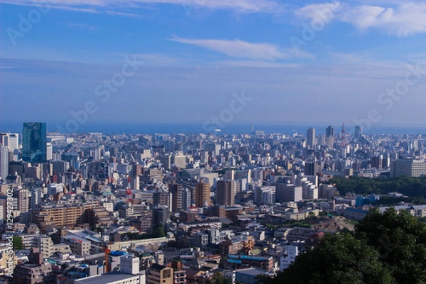 Fototapeta 街並み