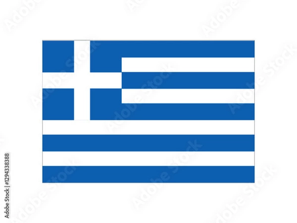 Obraz Greece National Flag