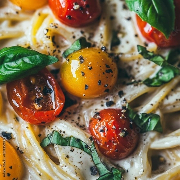 Fototapeta An image of healthy food and diet food with low calories and low fat