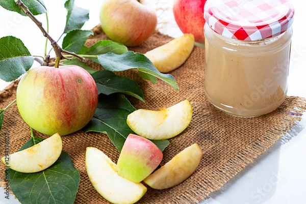 Obraz Apfelbrei selbstgemacht