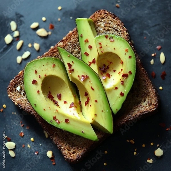 Fototapeta An image of healthy food and diet food with low calories and low fat