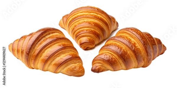 Obraz Golden Layers: The Art of Perfect Croissants
