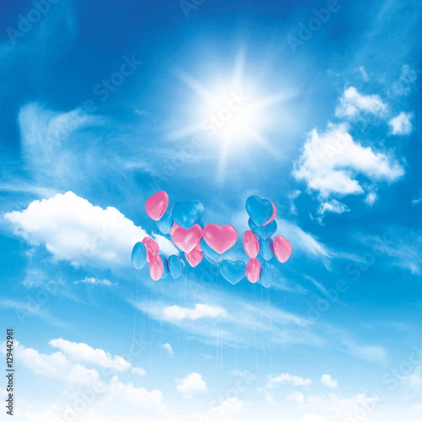 Obraz Cœurs 3d