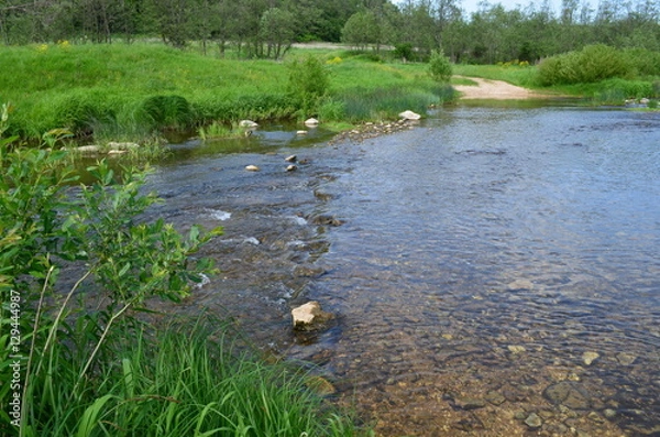 Obraz деревня Холохольня. Старицкий район. Тверская область
