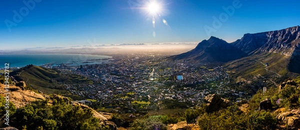 Obraz Capetown at sunrise panoramic