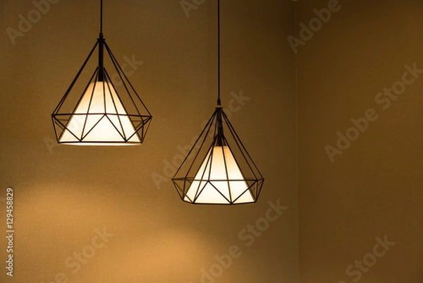 Obraz Two pendant lamp.