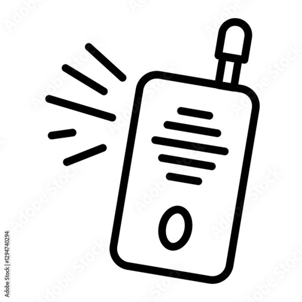 Obraz Walkie Talkie Vector illustration Icon