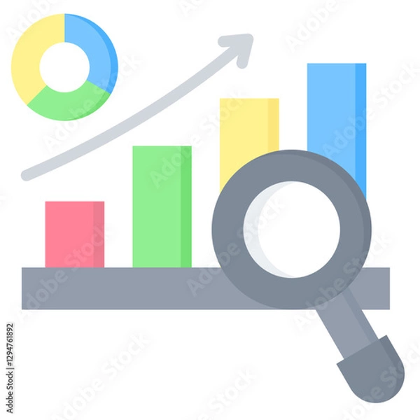 Fototapeta Analysis Icon