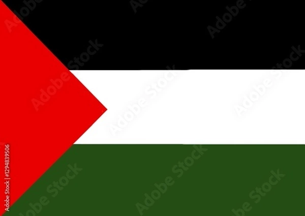 Obraz Palestine Flag 