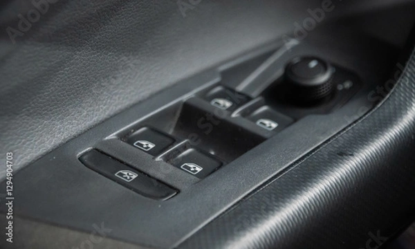 Obraz Car power window control buttons