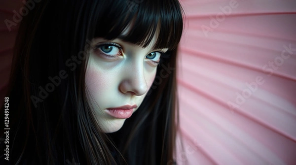 Fototapeta young model looking for