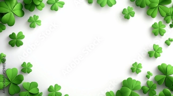 Fototapeta St. Patrick’s Day theme decoration.