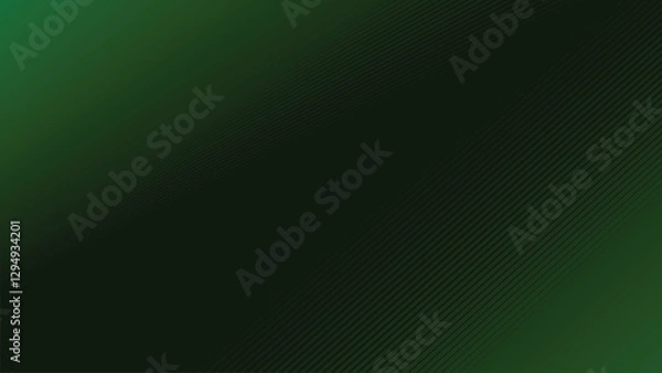 Fototapeta Dark Green stripes pattern background abstract for fabric style