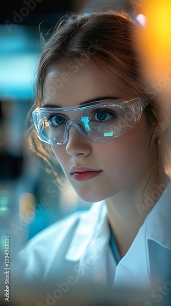 Obraz Scientist lab research focus