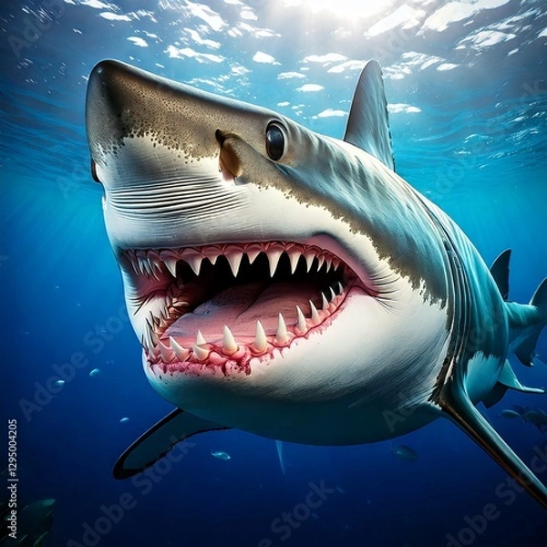 Obraz great white shark