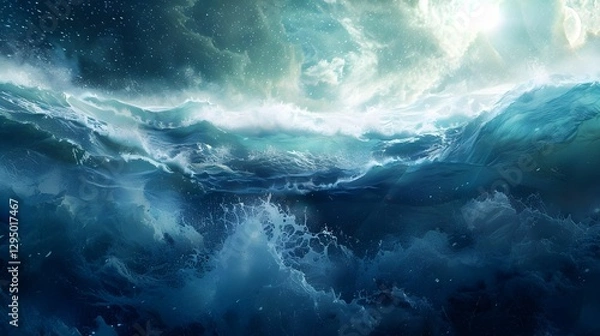 Obraz océano cósmico