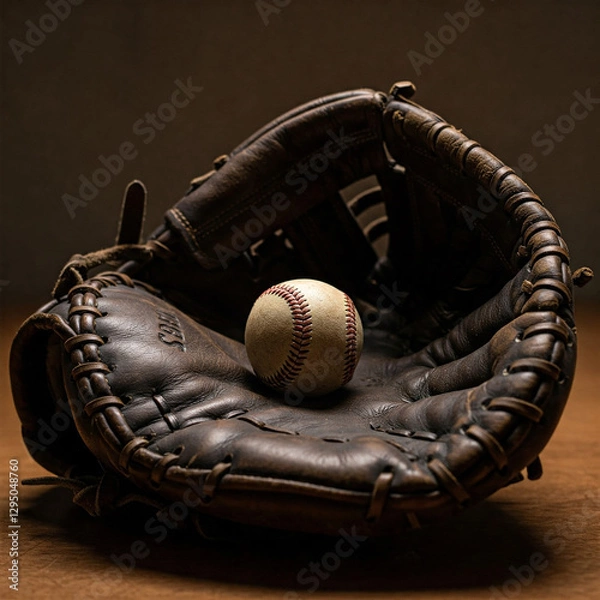Obraz baseball and glove