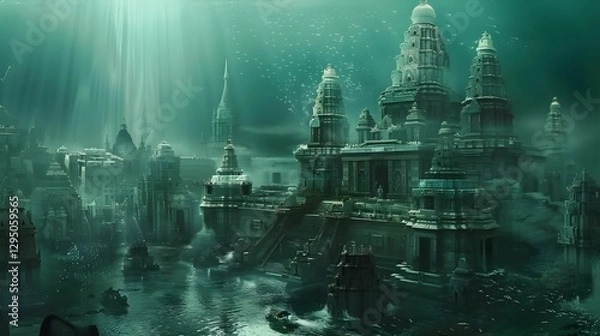 Obraz Ciudad submarina