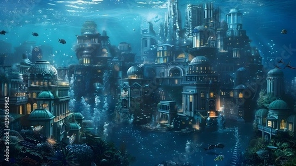 Obraz Ciudad submarina