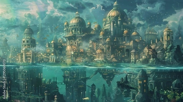 Obraz Ciudad submarina