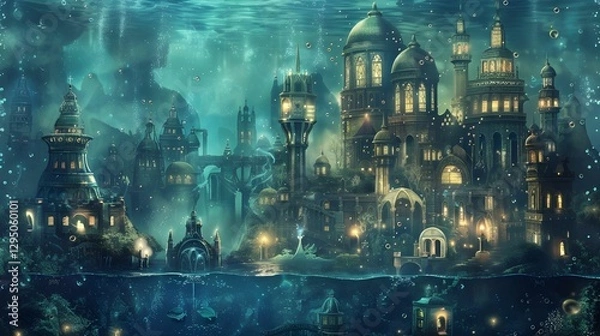 Obraz Ciudad submarina