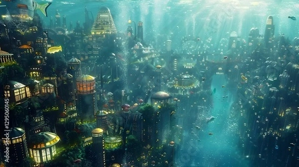 Obraz Ciudad submarina