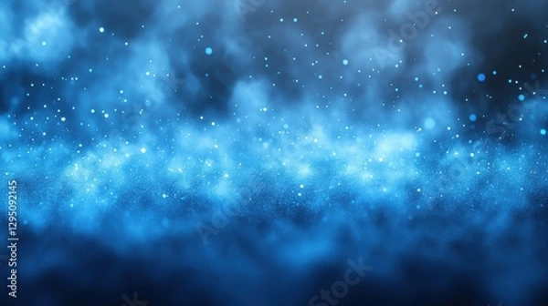 Obraz abstract blurred background gradient blue blur texture catoon