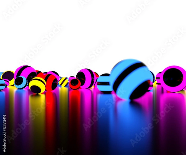 Fototapeta background with lights