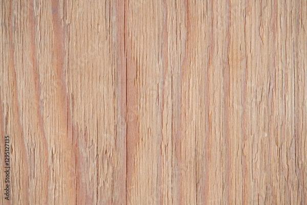 Fototapeta Old softwood plywood texture. Weathered and cracked face veneer of softwood plywood panel, pattern, background, close-up, high resolution.