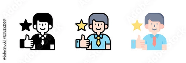 Fototapeta Recognition Icon