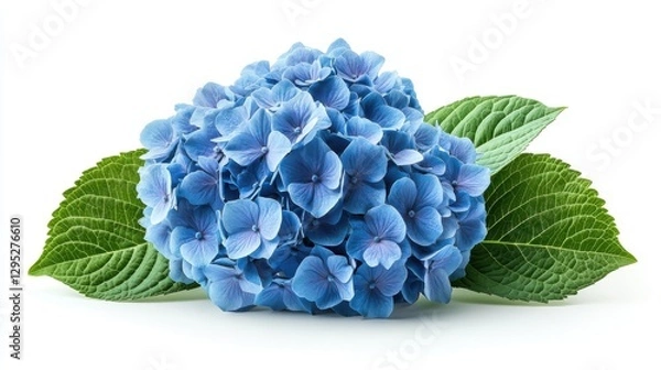 Fototapeta hydrangea flower isolated on transparent background