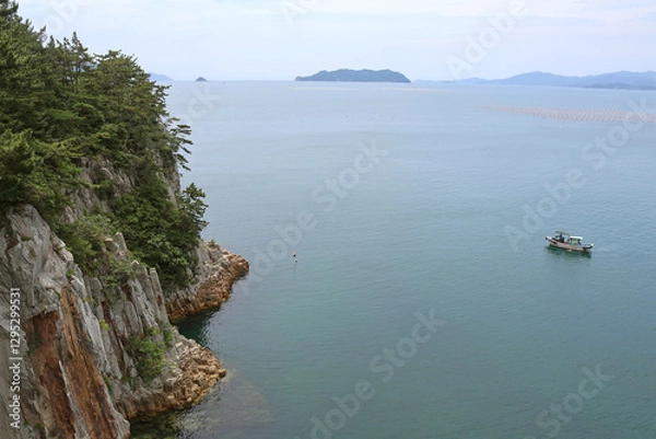 Obraz 한국의 아름다운 바다 풍경