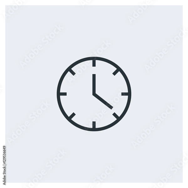 Fototapeta Time icon