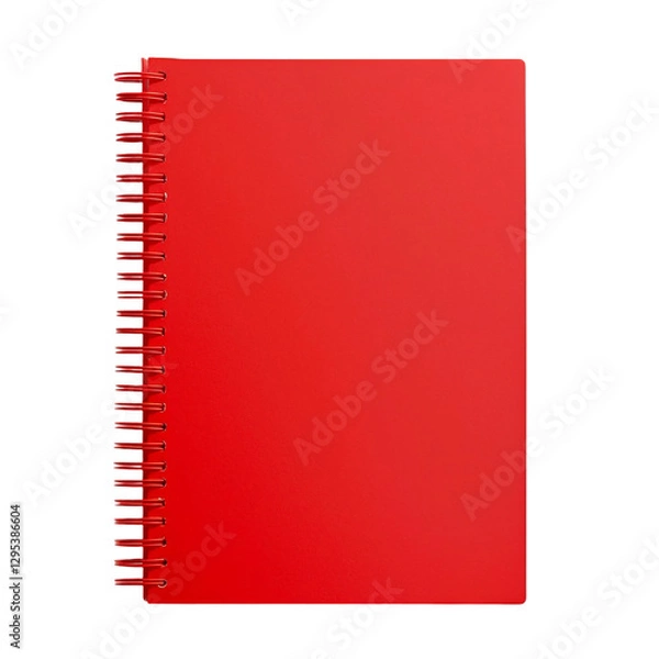 Obraz Spiral Notebook Isolated on Transparent Background