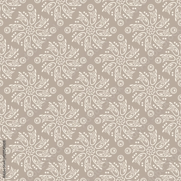 Fototapeta Arabic, islamic, indian seamless pattern