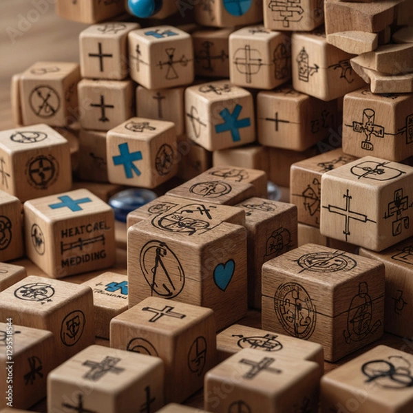 Obraz バランスのとれたヘルスケア：必須要素