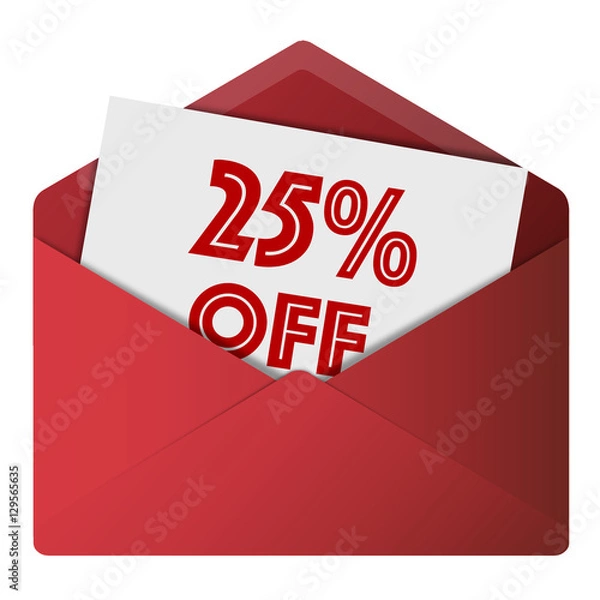 Obraz 80% Off Envelope