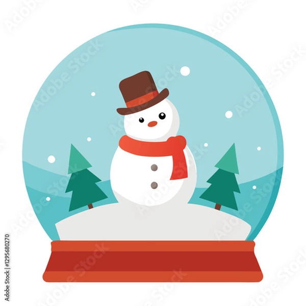 Obraz christmas snowman 