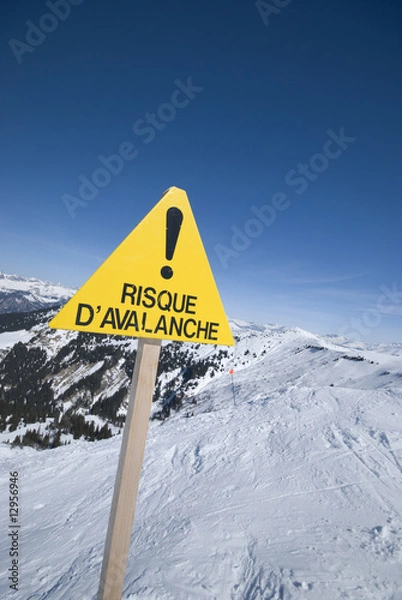 Fototapeta avalanche