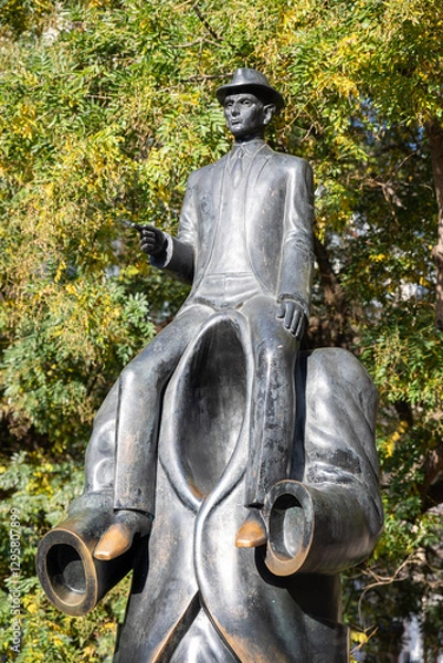 Fototapeta Kafka statue Prague